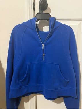 lululemon athletica Royal Blue Half-Zip Hoodie